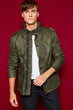 Male Green Jacket