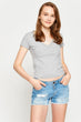 Women Gray T-Shirt