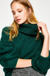 Women Green Sweater