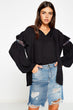 Women Black Blouse
