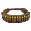 Hunting Gun Accessories Shotgun Cartridge Ammo Belt Holds 25 Shells 20 Gauge Adjustable Bandoleer for Shooting Wholesale