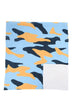 Blue Male Pattern Beach Towel