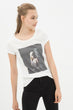 Women Broken White T-Shirt