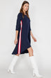 Women Navy Blue Dress