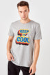 Gray Men 'S Printed New T-shirt