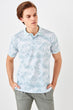 Mint Men Printed New Polo Collar T-Shirt