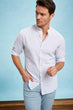 Man Woven Long Sleeve Shirt