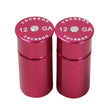 Hunting 12 Gauge Shotgun Snap Caps Tactical Training Rounds 2pcs Reusable Dry Firing Shooting Gun Accessories