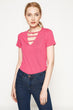 Women Pink T Shirt