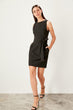 Black Belt Detail Dress