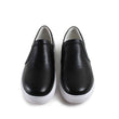 New Fashion Black Womens Casual Shoes Loafers Round Toe Female Footwear Autumn Ladies Girls Flat Shoes Leather Moccasin