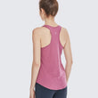 YOGA Women's Workout Sports Tank Top Loose Fit Sleeveless Tee