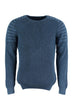 Indigo Men Bike Collar Sweater
