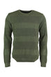 Khaki Men 'S Bike Collar Sweater