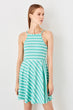 Multicolour Stripe Knitted Dress