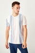 White Male Striped New T-shirt