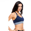 Women Patchwork Removable Padded Sports Bra