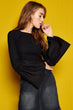 Women Black Blouse