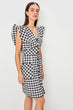 Black Plaids Dress