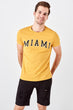 Mustard Men Printed New T-shirt