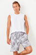 Gray Men 'S Printed New Shorts
