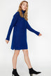 "Women Blue Mesh Tunic "