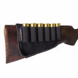 Tactical Hunting Shotgun 12 Gauge Buttstock Ammo Shell Holder 6 Rounds Black Neoprene Waterproof Shooting Gun Accessory