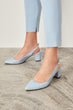 Blue Women 'S High-Heeled Shoes