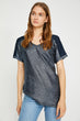 Women Navy T-Shirt