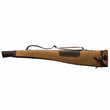 Hunting Accessories Classic Padded Brown Canvas & Leather Shotgun Case Slip Gun Protection Bag Carrier 130cm with Zipper