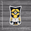 Wolverine Minions Laptop/Notebook Stickers