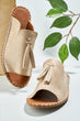 Beige Women 'S Slippers