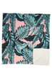 Pink Male Pattern Beach Towel