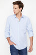 Male Classic Blue Collar Shirt