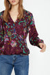 Women Burgundy Blouse