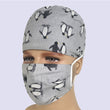 Penguins Unisex Adjustable Medical Scrub Cap
