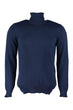 Navy Blue Men 'S Turtleneck Sweater