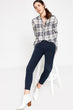 Women Navy Blue Pants