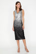 Women 'S Gray Sequins Detailed Dress