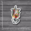 Flowers PVC Laptop/ Notebook Sticker