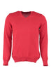 New Red Men 'S V-Neck Sweater