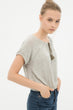 Women Light Khaki T-Shirt