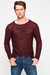 Men 'S Burgundy Sweater