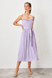 Lilac Cross Halter Dress