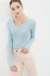 Women Blue Sweater