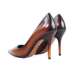 Handmade Pointed Toe Luxury Fashion Party Wedding Dress Shoe Original Genuine Leather Women Thin High Heel Shoes
