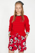 "Women 'S Orange Patterned Shorts "
