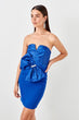 Saks Bow Detail Dress