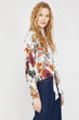 Women Green Floral Blouse