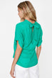 "Women 'S Green Crew Neck Shirt "